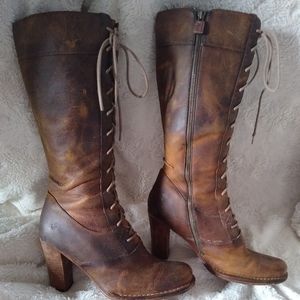 Frye Leather Boots Size 10
